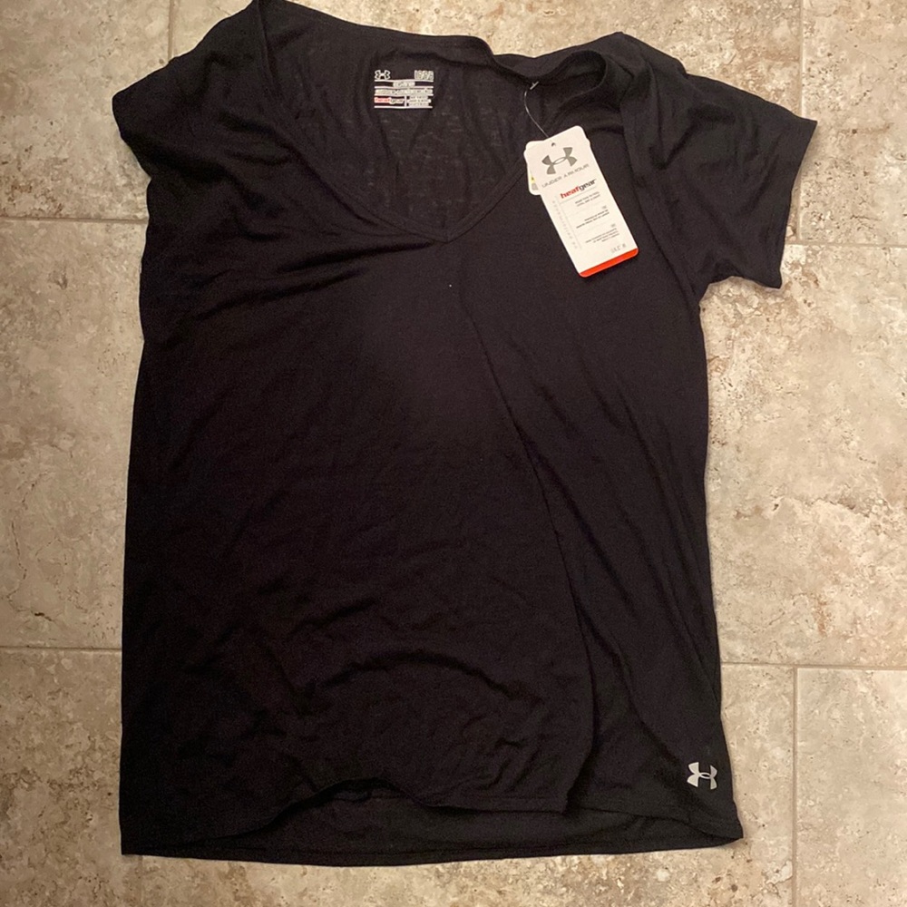 Under armor black T-shirt large ua performance